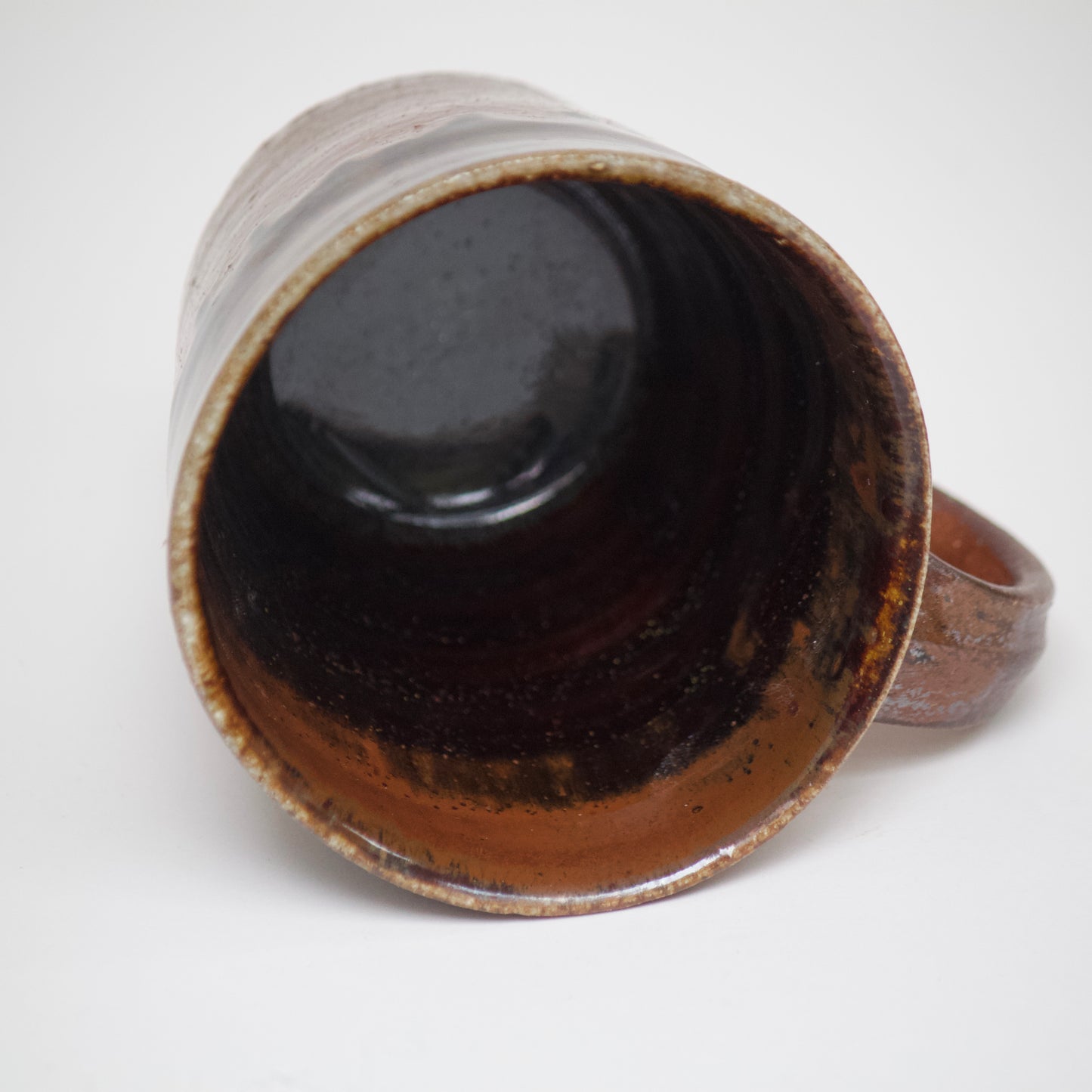 mug wood fired tenmoku