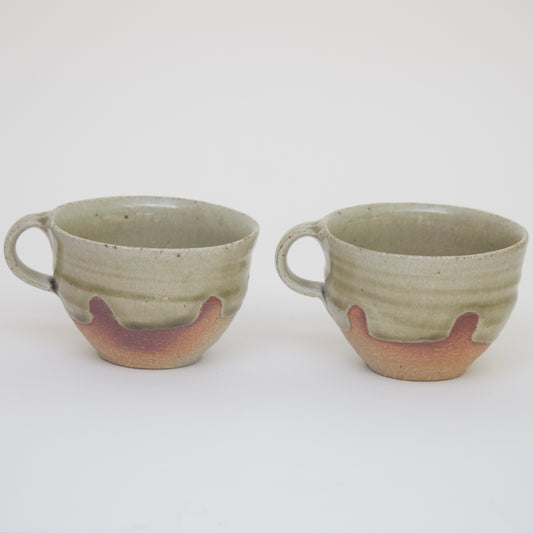 ash glazed cups