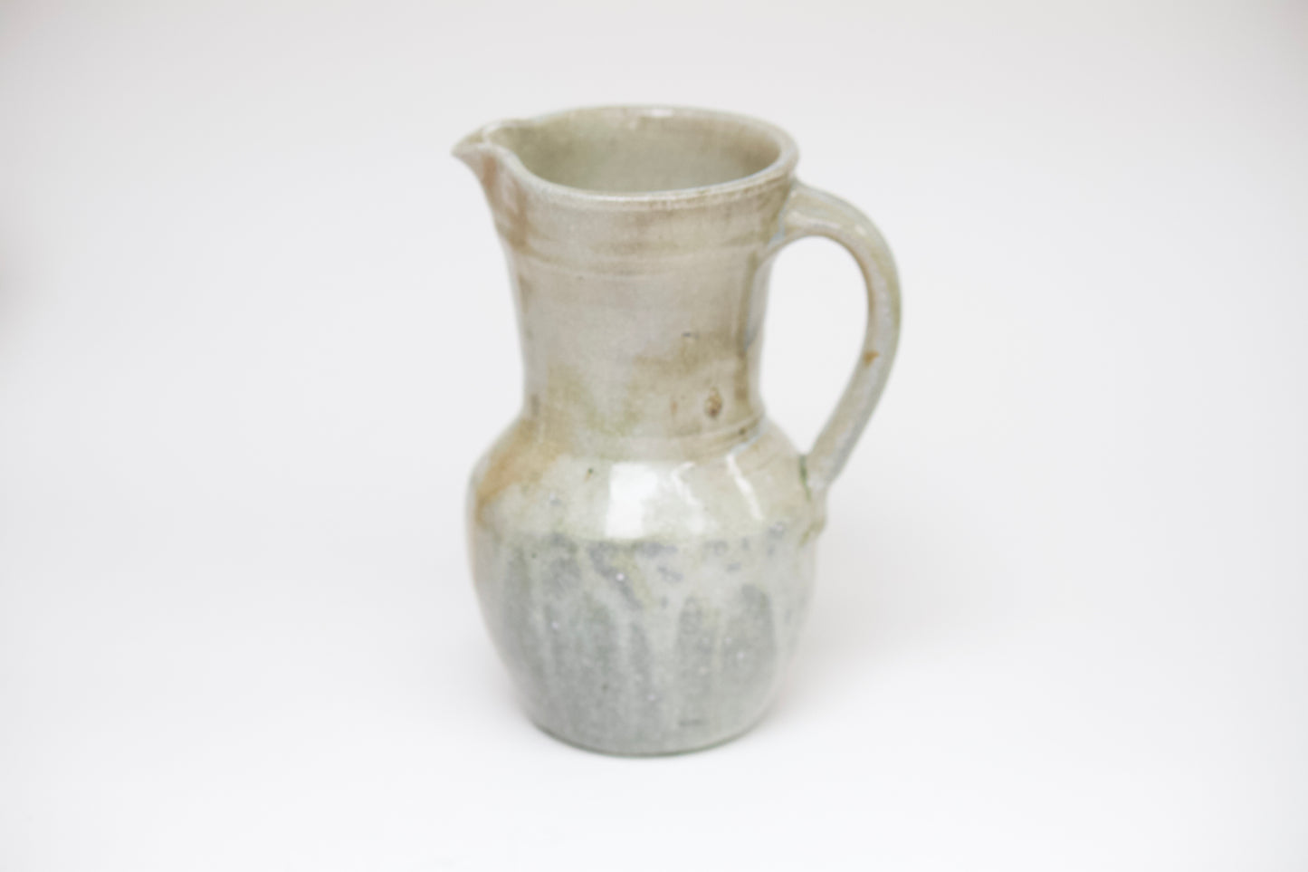 wood fired jug, ash