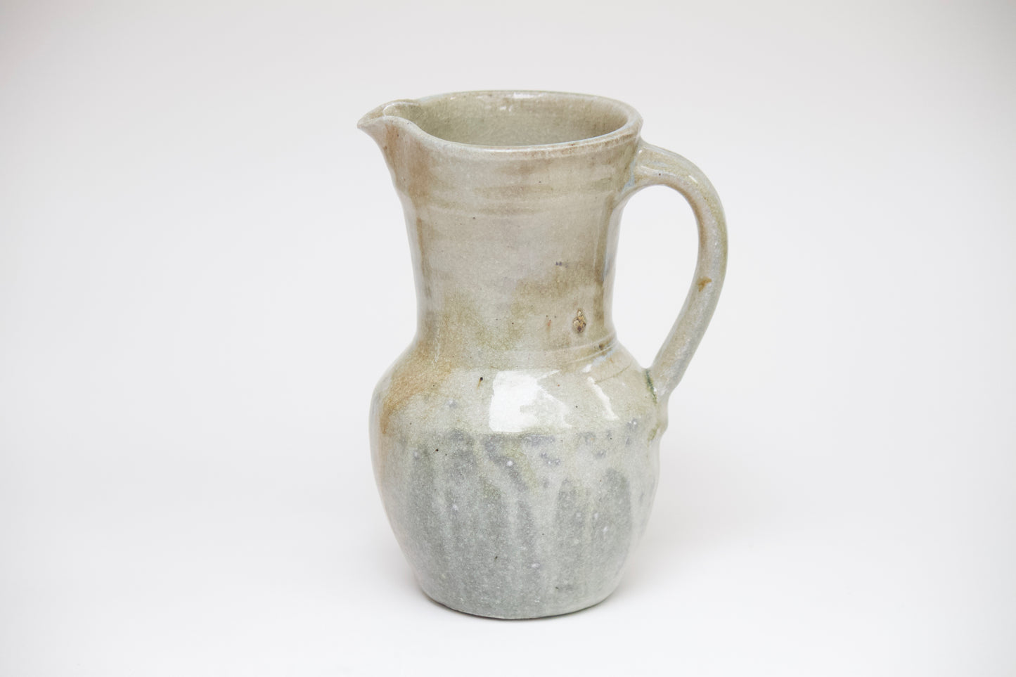 wood fired jug, ash